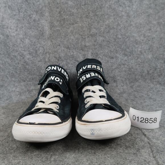 Converse Shoes Kids 3 Sneakers All Star Adjustable Double Strap Slip On Junior - Picture 2 of 12